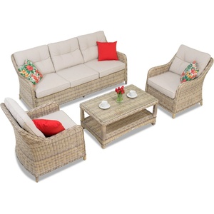 Garden Point Техноратанов комплект Toledo Coffee 5 beige Garden Point (GAP144-3)