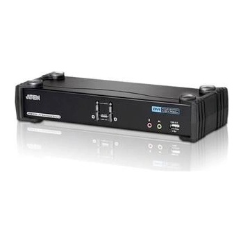 Aten CS-1782A KVM přepínač 2-port DVI KVMP USB, usb hub, audio 7.1, kabely