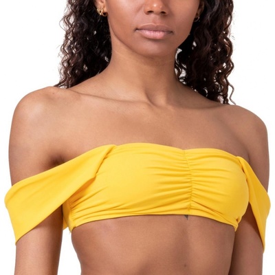 Nebbia Miami Retro bikini vrchný diel 553 žltá