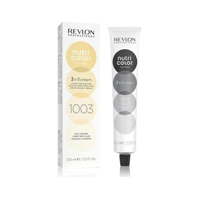 Revlon Professional Nutri Color Filters 1003 Helles Gold Barevná maska Unisex 100 ml
