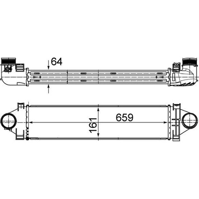 Chladič turba MAHLE CI 501 000S