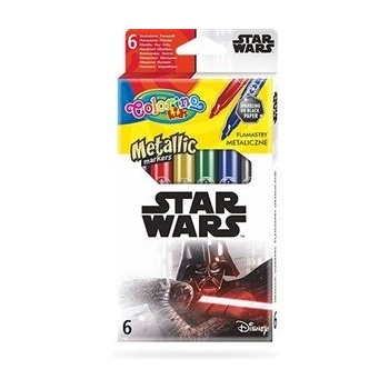 Image 1 of Colorino - Marvel Star Wars Metallic маркери металик 6 цвята