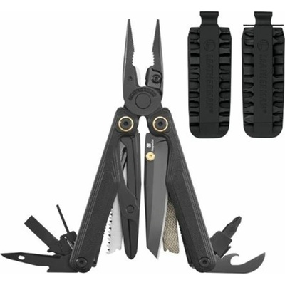 MultiTool Leatherman Wave Alpha Bundle Obsidian + Bitkit Black EU300164