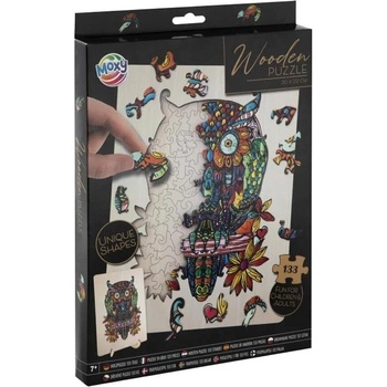 GRAFIX Obrysové Sova 133 dielov