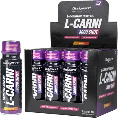 BodyWorld L-Carni 3000 Shot 960 ml