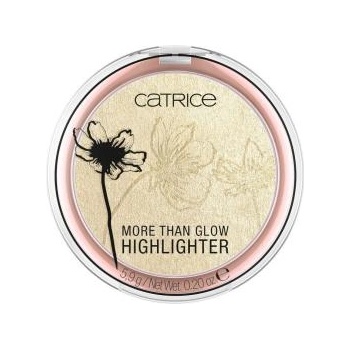 Catrice More Than Glow компактен прахообразен хайлайтър 5.9 g нюанс 010 Ultimate Platinum Glaze