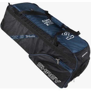 Shrey Сак Shrey Men's Pro Wheelie 129L Water Resistant Holdall - Black/Blue