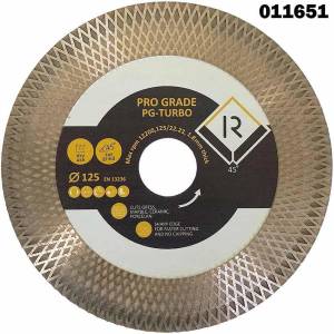 uni Диск диамантен за рязане под ъгъл 45 градуса, PG-Turbo, 115x22.23x1.8 мм (UNI-011651)