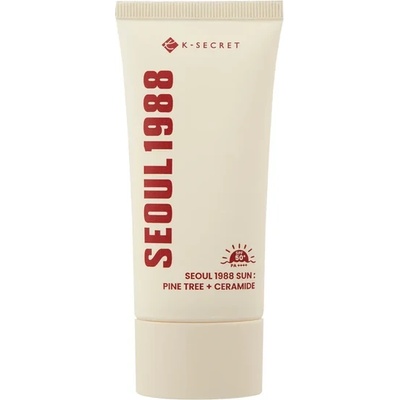 K-SECRET SEOUL 1988 Sun Pine Tree + Ceramide 50+ PA++++ - Слънцезащитен крем 50мл