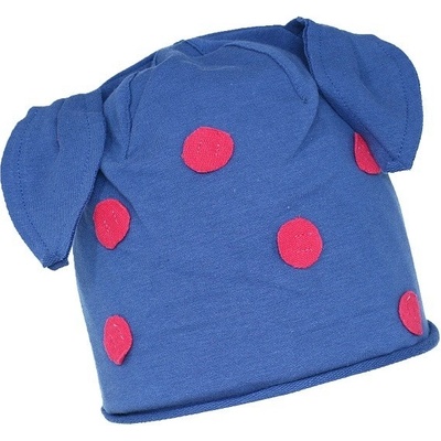 dětská dívčí čepice Pupill Kic tmavě modrá