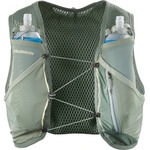 Salomon Раница за трейл бягане Salomon Active Skin 4 Set Running vest - Laurel Wreath / Lily Pad / Aloe Wash (502-5645-1314)