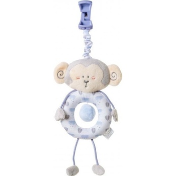 Saro Baby závěsná hračka s klipem Jungle Party Monkey