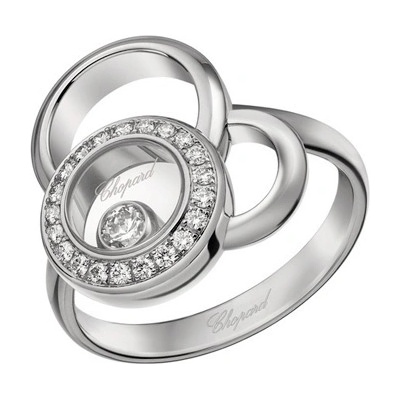 Chopard zlatý prsten Happy Diamonds 829769 1011 2010032