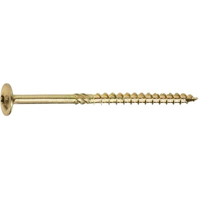 Konstrukční tesařský vrut 8x80 TORX T40 Zn TH talířová hlava (50 ks/bal)