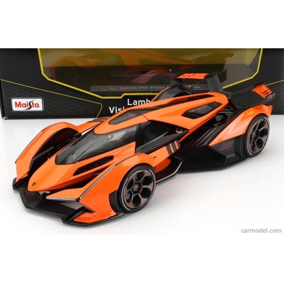 Maisto Lamborghini Lambo V12 Vision Gt N 63 Gran Turismo 2020 Oranžová Černá 1:18