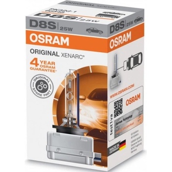 OSRAM XENONOVÁ VÝBOJKA XENARC ORIGINAL 66548 D8S