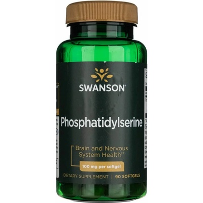 Swanson Phosphatidylserine fosfatidylserin 100 mg 90 softgels