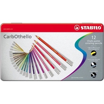 STABILO Pastely CarbOthello/12ks plech