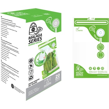 Fosa Home Торбички за вакуумиране Fosa Home - Malaga, 20 броя, S/900 ml, 25 х 15 cm (FOSA VB 10203)