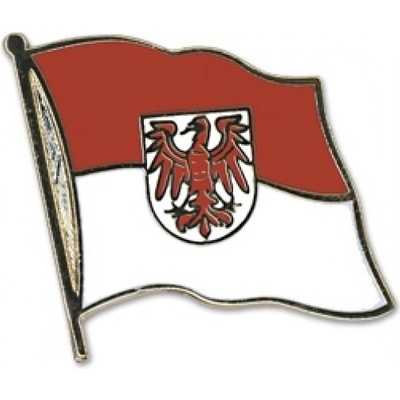 Odznak (pins) 20mm vlajka Brandenbursko - farebný