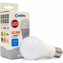 Abilite LED žárovka CLASSIC MILKY NEUTRAL E27 13,5W/230V 1320lm A60