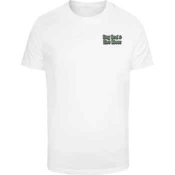 Mister Tee Тениска Stay Real & Rise Above Tee white XXLUB-MT3705-00220 - Тъмносив, размер XL