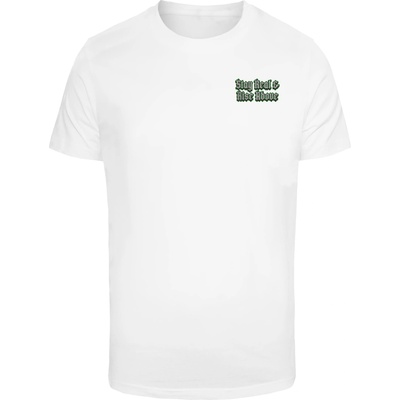 Mister Tee Тениска Stay Real & Rise Above Tee white XXLUB-MT3705-00220 - Тъмносив, размер XL
