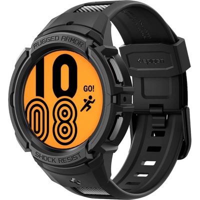 Spigen Удароустойчив TPU кейс за Samsung Galaxy Watch 5 Pro 45мм - Spigen Rugged Armor Pro Case (черен) (ACS05301)