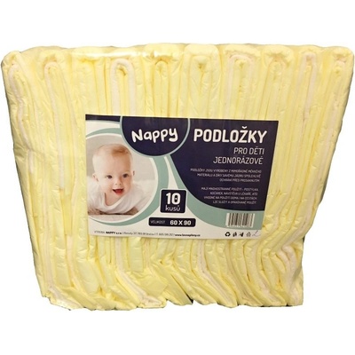 Přebalovací podložky NAPPY 60 x 90 cm 10 ks – Zboží Dáma