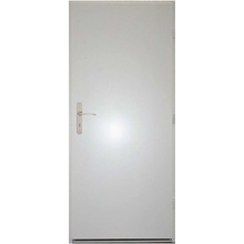 Porta doors ZK Plechové dveře pozinkované lakované bílé plné pravé 90 x 197 cm SCWP0PMP09LBM0SP3KH000