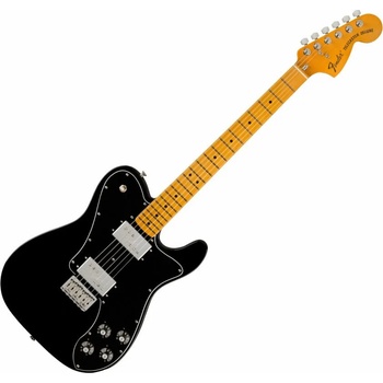 Fender American Vintage II 1975 Telecaster Deluxe MN Black Електрическа китара