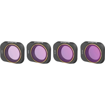 Sunnylife Sada 4 filtrů UV+CPL+ND4+ND8 pro DJI Mini 3 Pro MM3-FI418