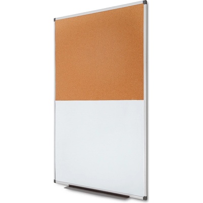 Jansen Display Combi Board Hliníkový Whiteboard 90 x 120 cm 900 x 1200 mm