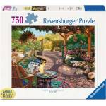 Ravensburger Пъзел Ravensburger от 750 XXL части - Уютно блаженство в двора (7016941)
