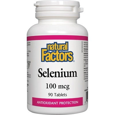 Natural Factors Selenium 100 mcg, 90 Tablets