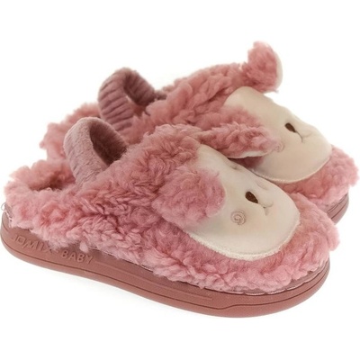 Detské topánky ružové papuče BEE