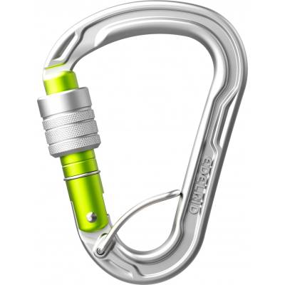 Edelrid HMS карабинер Edelrid HMS Strike Screw FG II HMS carabiner - Silver - размер Screw-Lock (323-0254-0111)