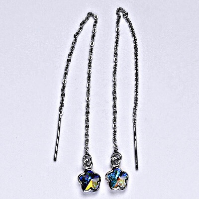 Čištín řetízkové protahovací se Swarovski AB krystalem NŘ 1297