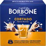Caffè Borbone Kафе капсули Borbone Cortado съвместими с Dolce Gusto, 16 капсули