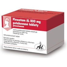 PIRACETAM AL POR 800MG TBL FLM 100