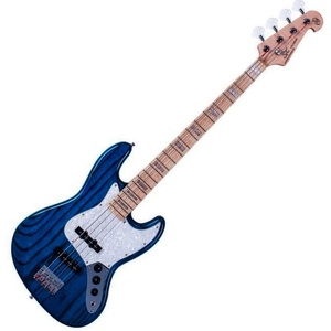 SX SJB75 Trans Blue Електрическа бас китара