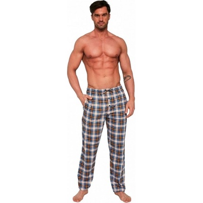 Cornette pánské pyžamové kalhoty modré