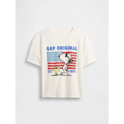 Gap & Peanuts Snoopy bílá