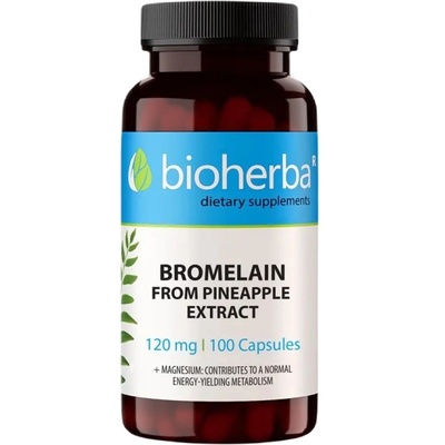 Bioherba Bromelain 200 mg [100 капсули]