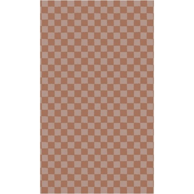 Maileg Balicí papír Checker Powder / Vintage – 10 m, růžová barva, béžová barva, papír