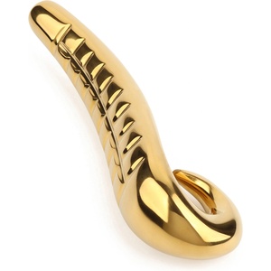 Mr. Steel Devil's Tongue Dildo Gold