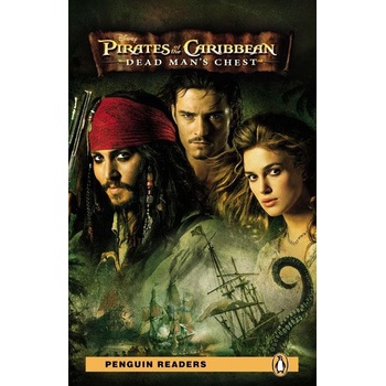 Penguin Readers 3 Pirates of the Caribbean 2 Dead Man´s Chest Book + MP3 Audio CD