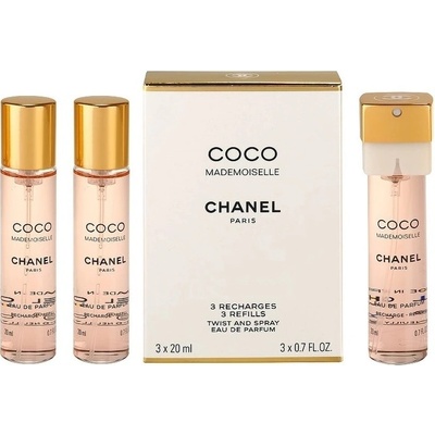 Chanel Coco Mademoiselle - EDP náplň 3 x 20 ml Objem: 60 ml
