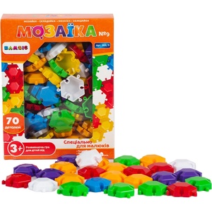 Bamsic МОЗАЙКА 70 ЕЛЕМЕНТА В КУТИЯ - armtoys