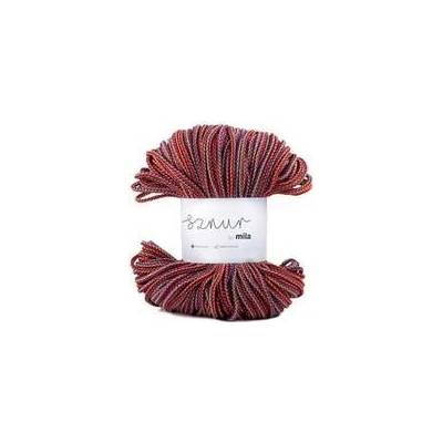 Bavlněná šnůra MILA RAINBOW 5 mm - multicolor